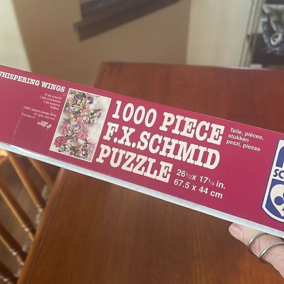 FX Schmid Whispering Wings Hummingbird Puzzle - Picture 3 of 3